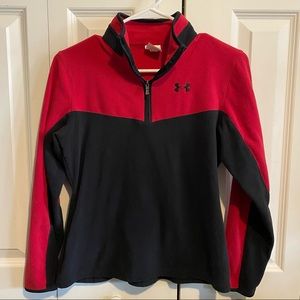 1/4 Zip Pullover Fleece Sweater